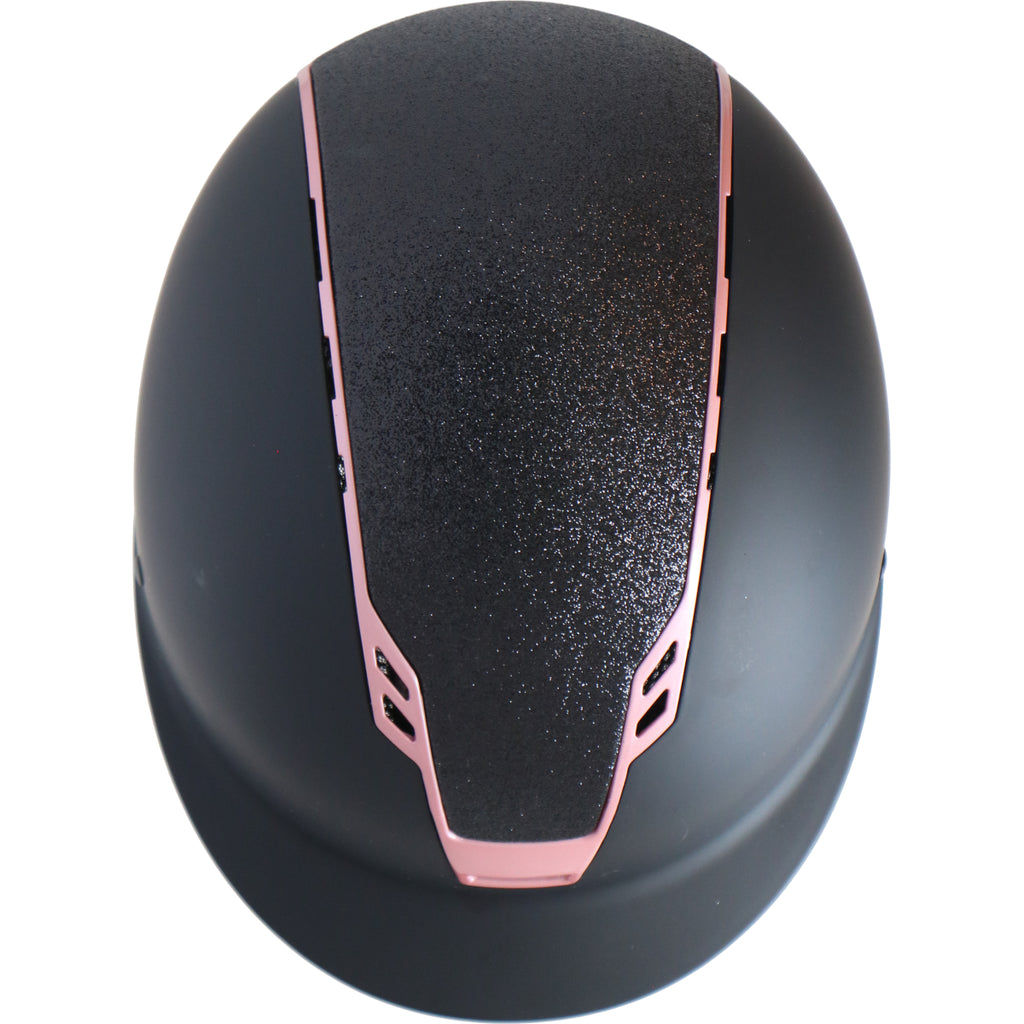 HORKA Veiligheidshelm Sparrow Glitter Zwart/Rose