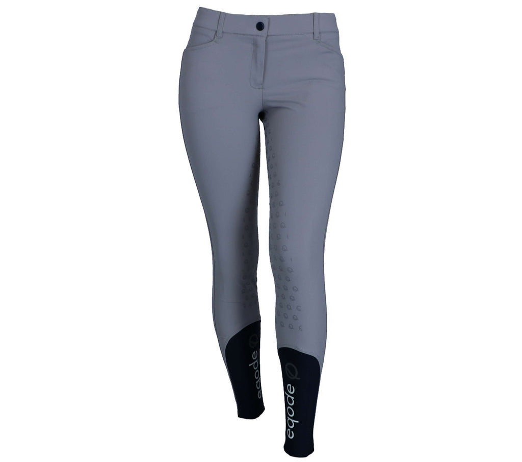 EQODE by Equiline Rijbroek Davina Full Grip Grijs