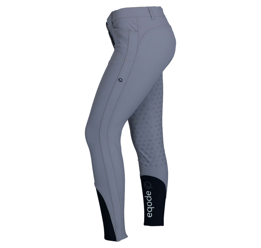 EQODE by Equiline Rijbroek Davina Full Grip Grijs