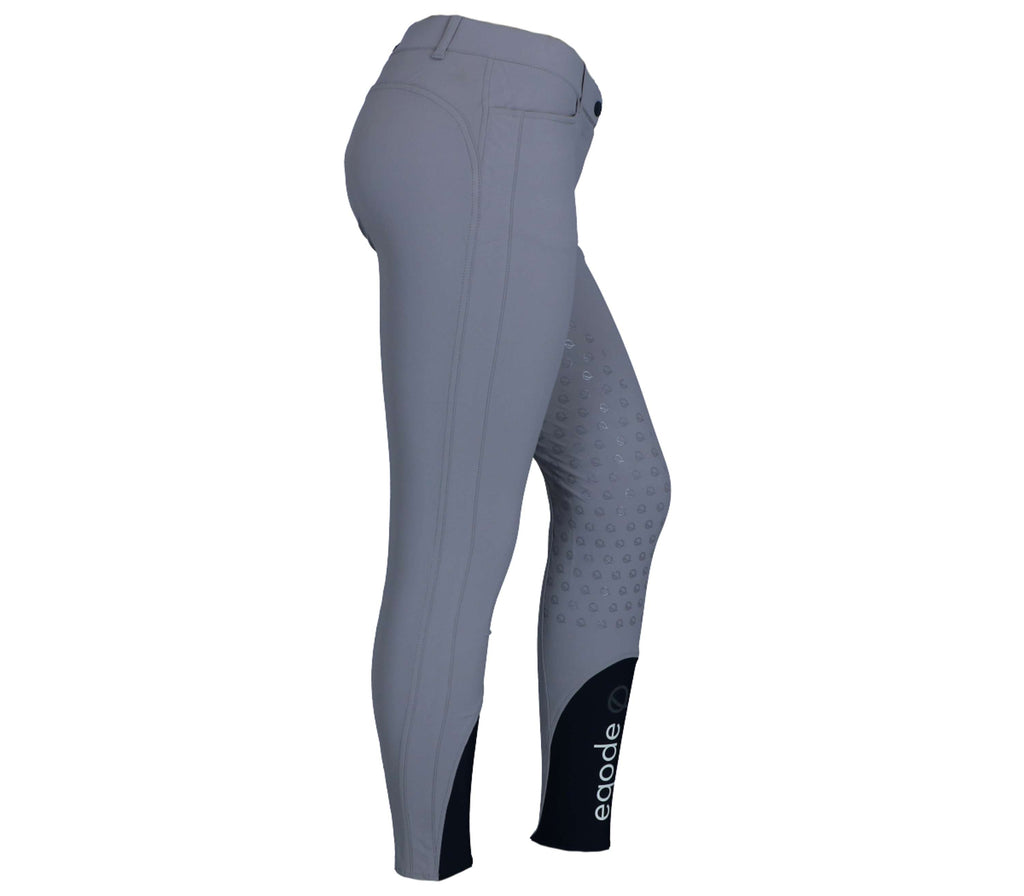 EQODE by Equiline Rijbroek Davina Full Grip Grijs