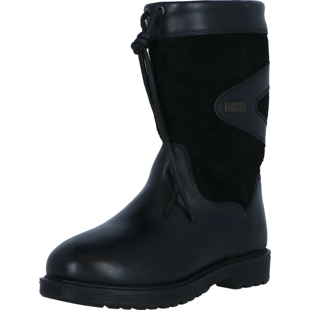 Horka Outdoorlaars Greenwich Kort Junior Zwart