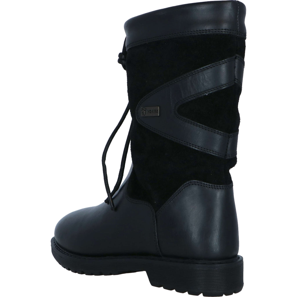 Horka Outdoorlaars Greenwich Kort Junior Zwart