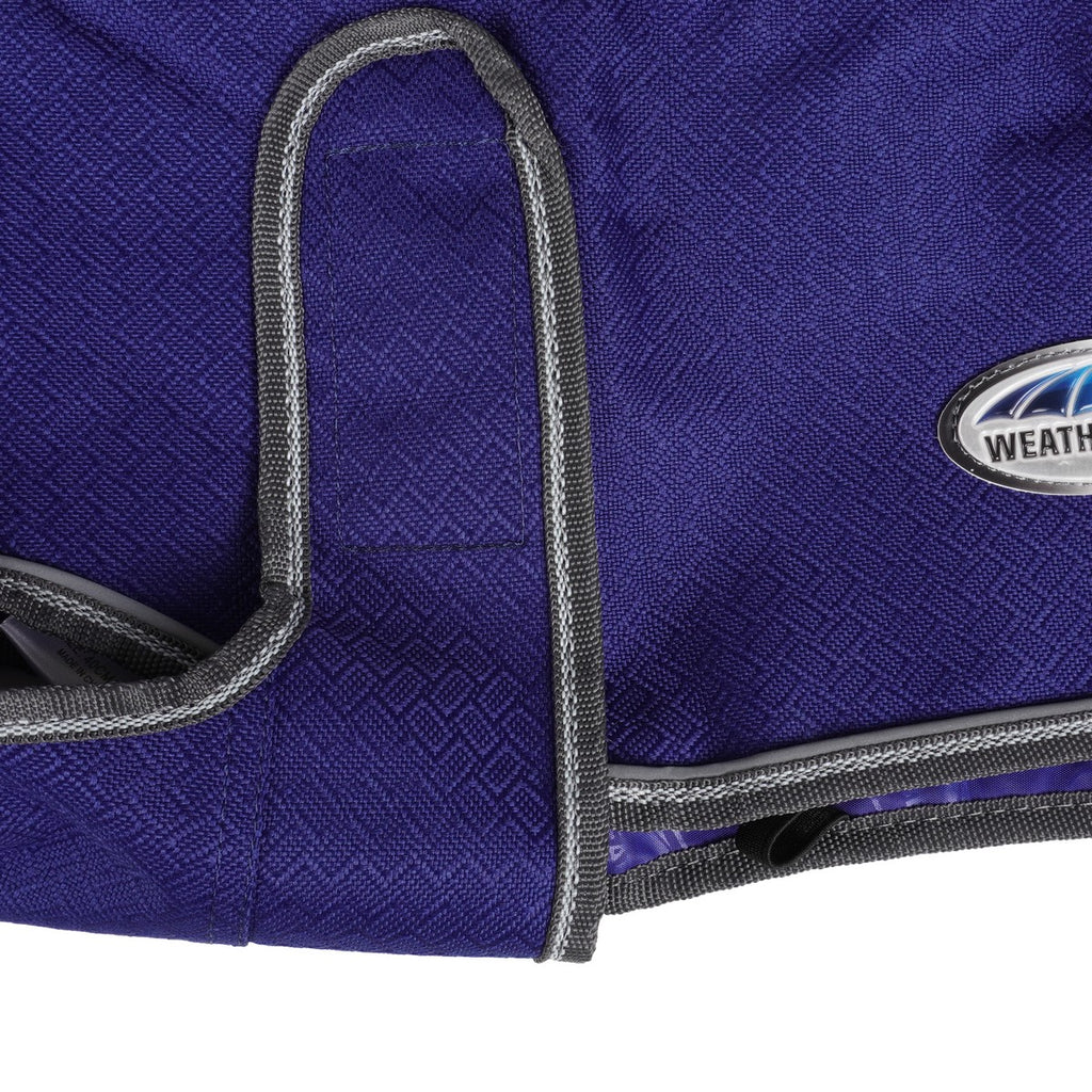 WeatherBeeta Parka ComFiTec Premier Free Duo Deluxe Dog Coat Donker Blauw/Grijs/Wit