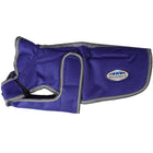 WeatherBeeta Hondenjas ComFiTec Premier Free Parka Deluxe Medium 1200D 220g Donker Blauw/Grijs/Wit
