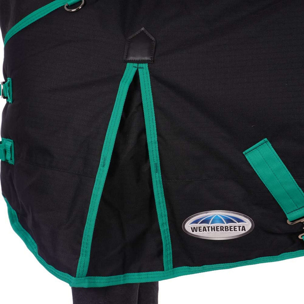 Weatherbeeta Comfitec Classic Standard Neck Medium 220g Zwart/Groen