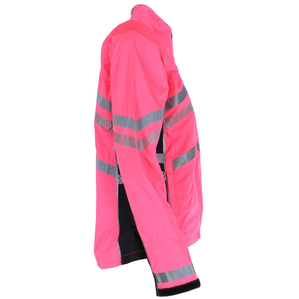 Weatherbeeta Jas Reflective HiVis Lichtgewicht Waterproof Roze