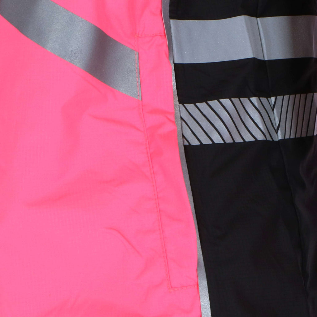 Weatherbeeta Jas Reflective HiVis Lichtgewicht Waterproof Roze