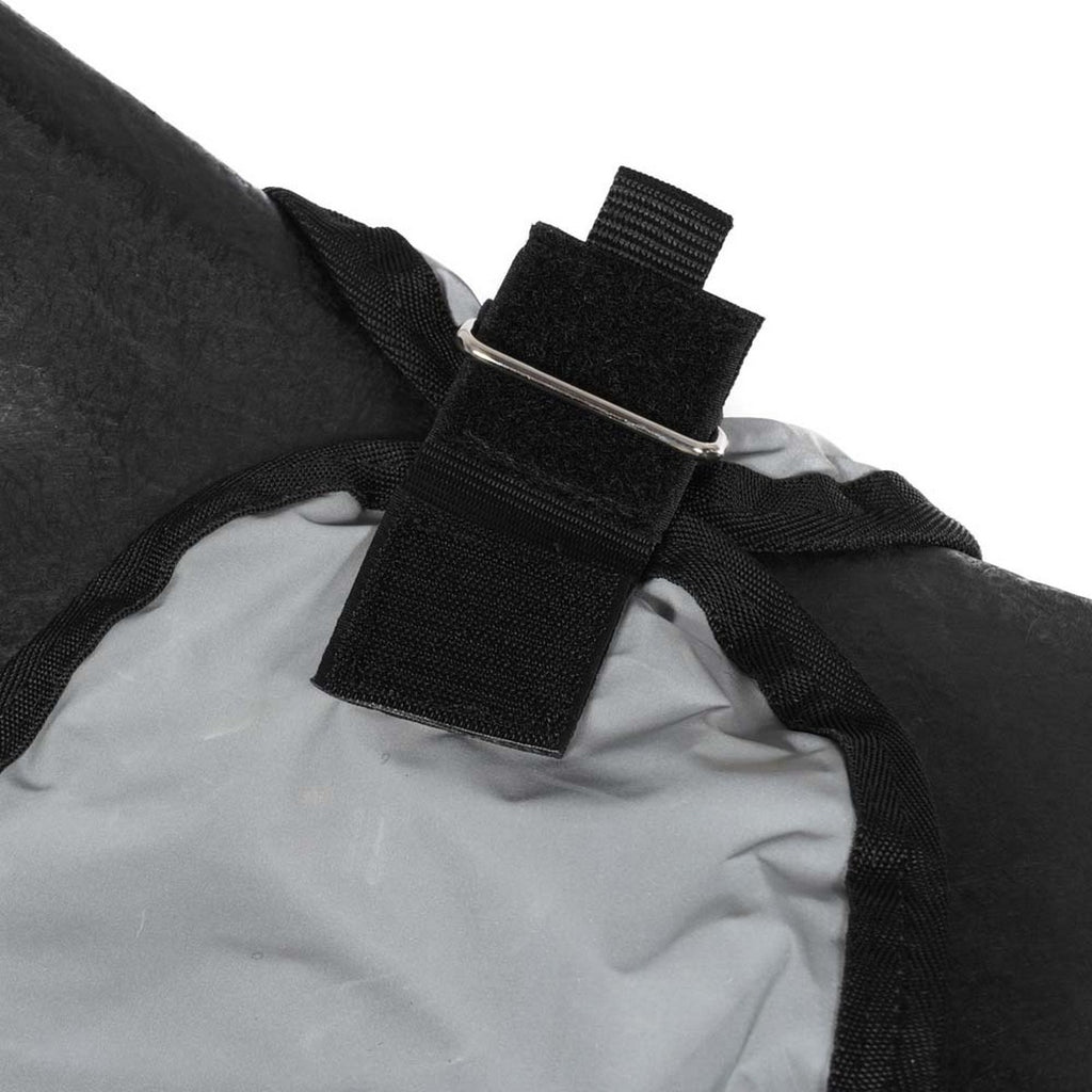 WeatherBeeta Uitrijdeken Reflective Wrap Around Zilver/Zwart