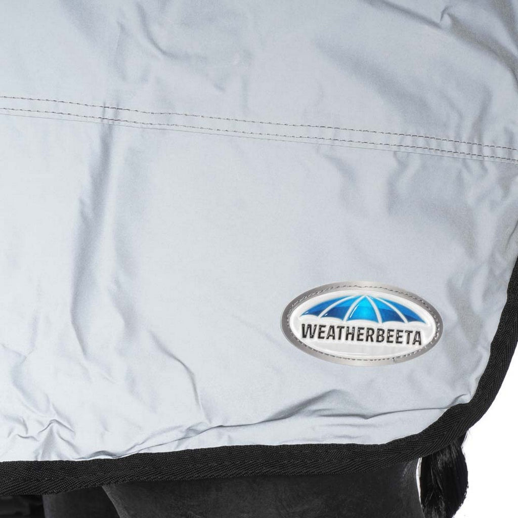 WeatherBeeta Uitrijdeken Reflective Wrap Around Zilver/Zwart