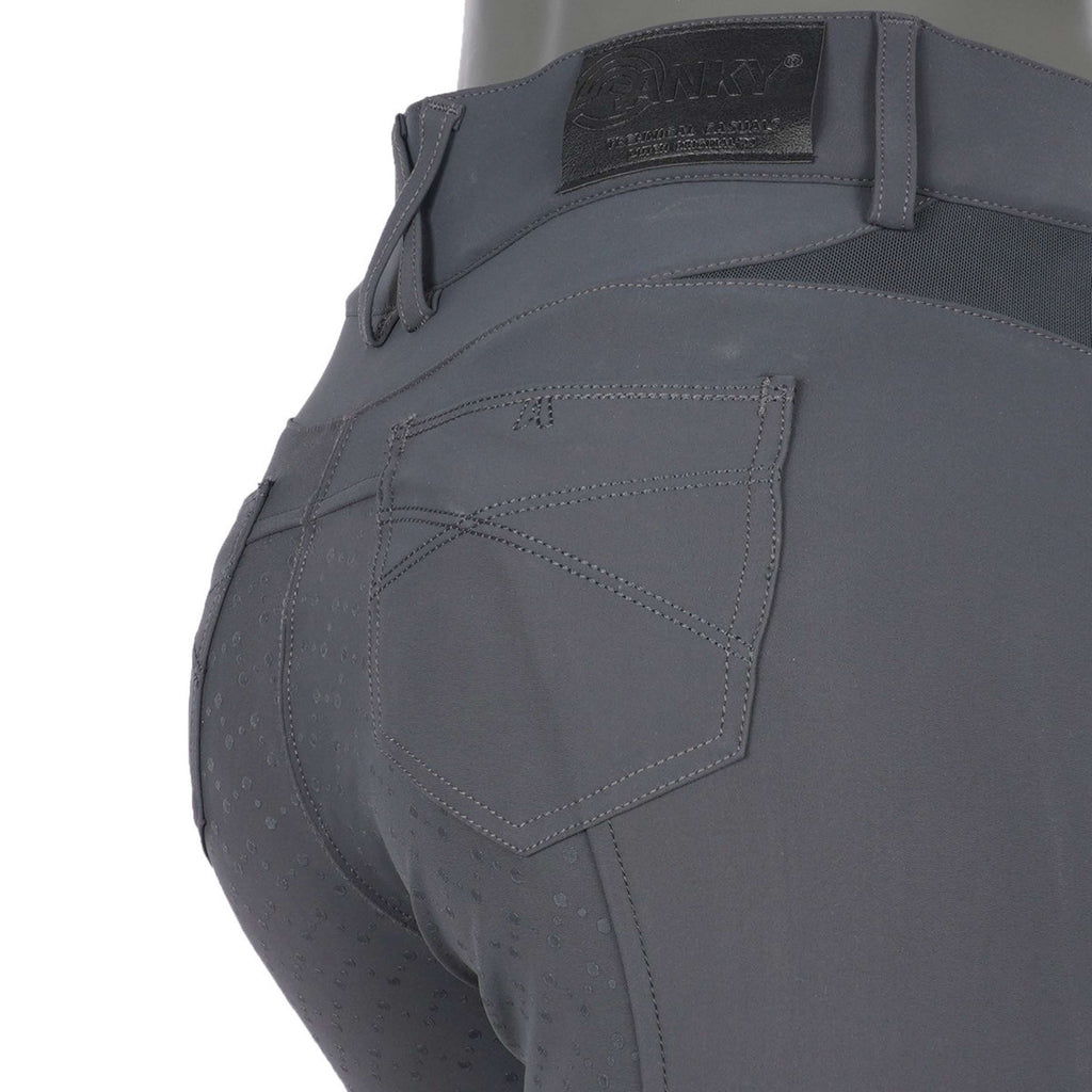 Anky Rijbroek Genuine Full Grip Dames Donkergrijs