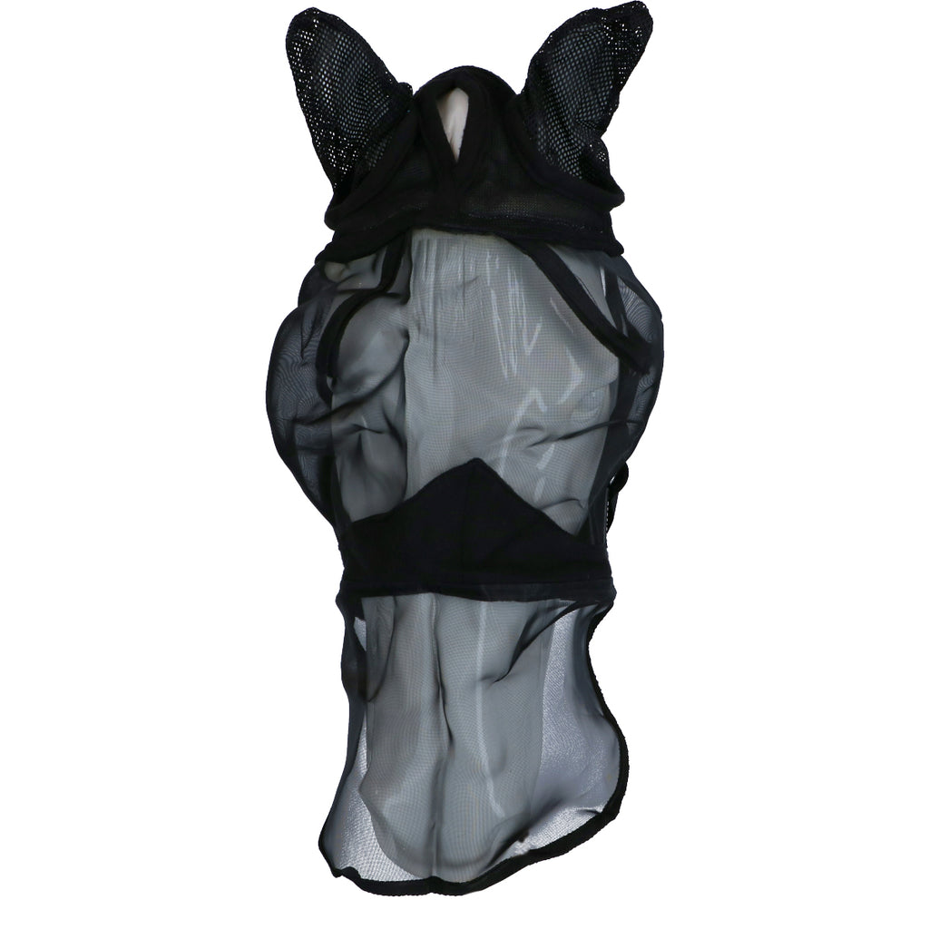 EQUITHÈME Vliegenmasker Confort Zwart