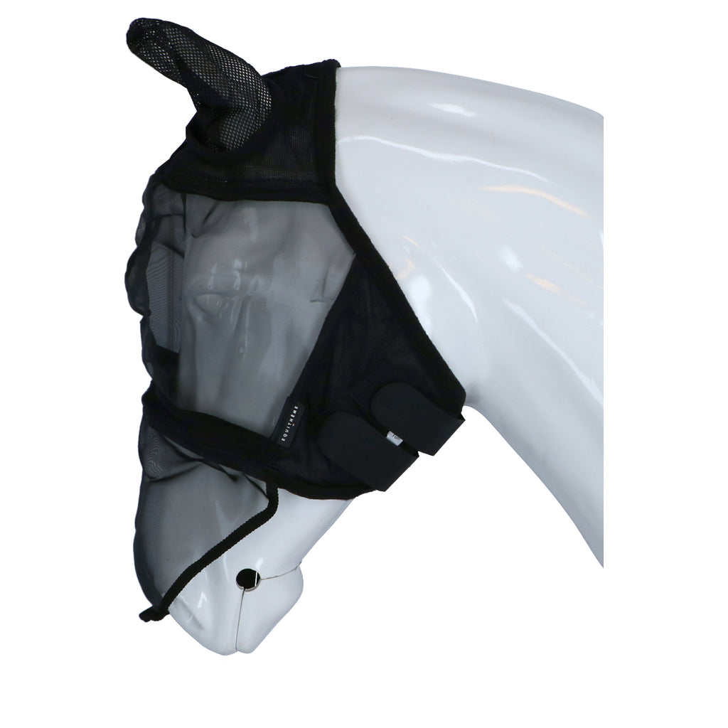EQUITHÈME Vliegenmasker Confort Zwart