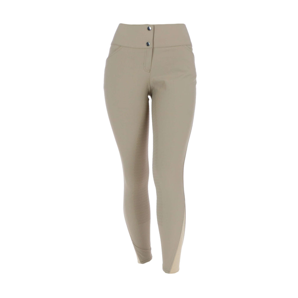 HKM Rijbroek Lara Siliconen Zitvlak Beige