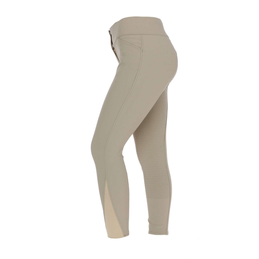 HKM Rijbroek Lara Siliconen Zitvlak Beige