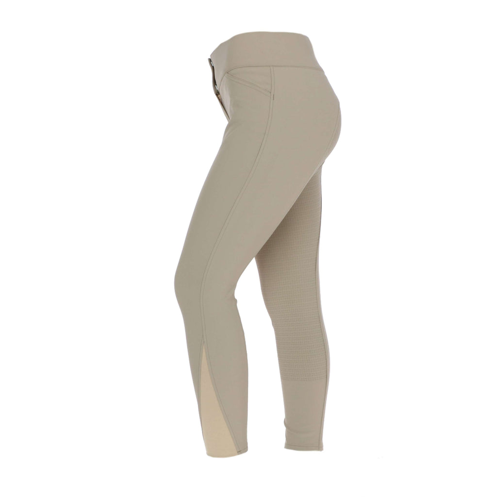 HKM Rijbroek Lara Siliconen Zitvlak Beige