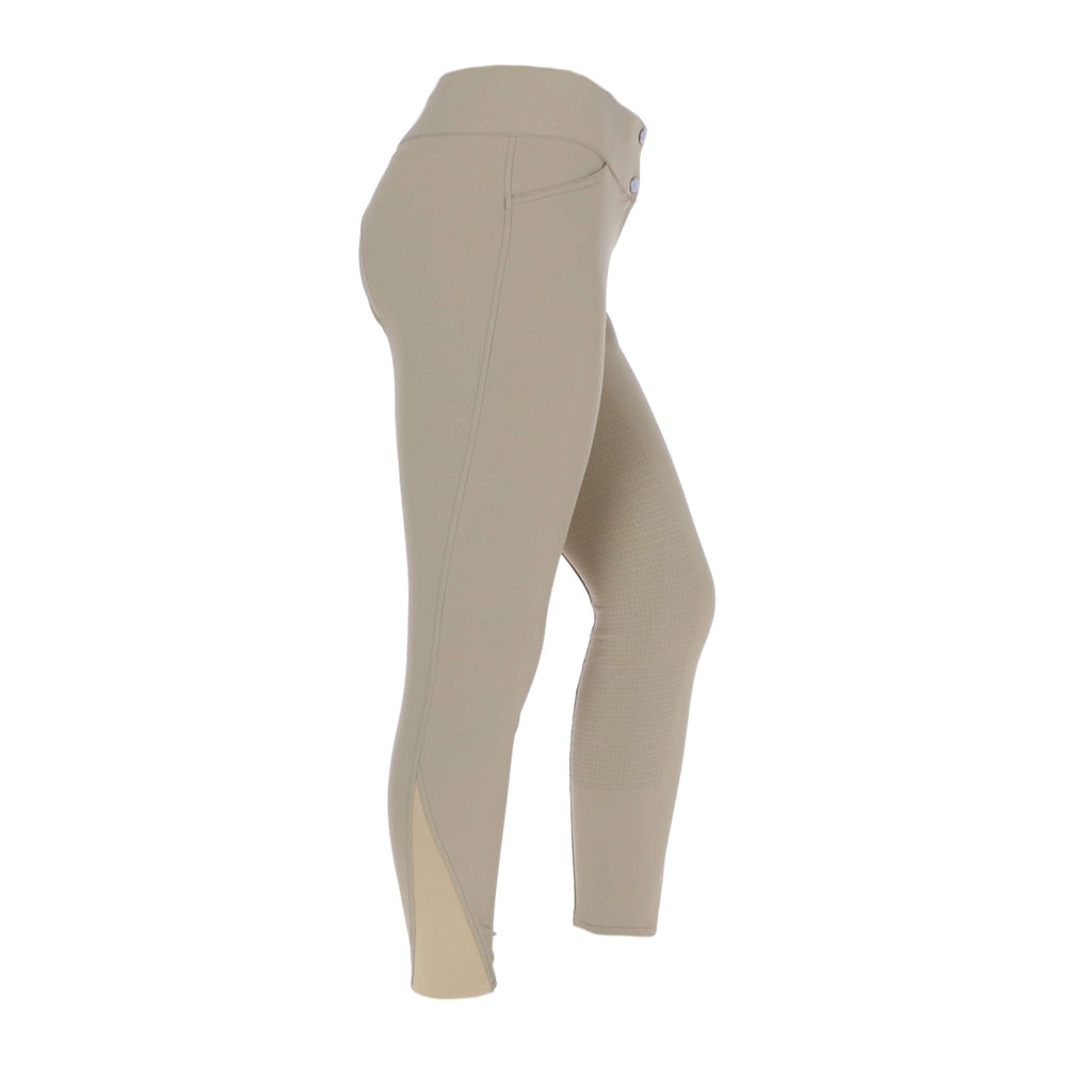 HKM Rijbroek Lara Siliconen Zitvlak Beige