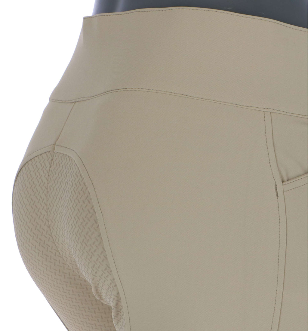 HKM Rijbroek Lara Siliconen Zitvlak Beige