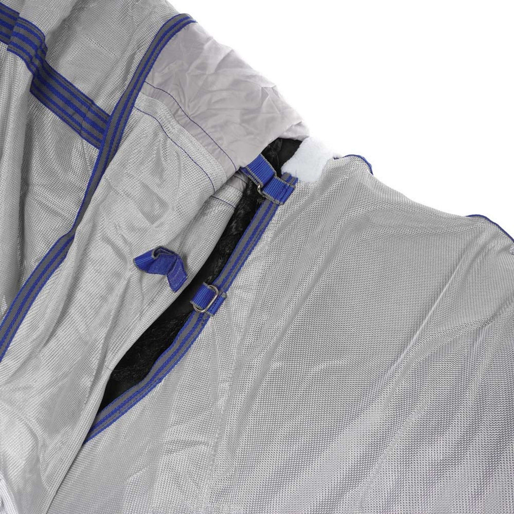 Weatherbeeta Deken Comfitec Airflow II Detack a Neck Grijs/Blauw/Grijs