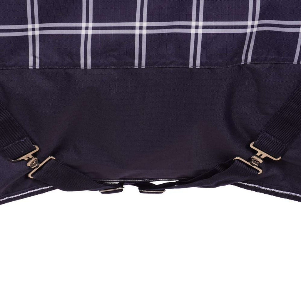 Weatherbeeta Deken Saxon Defiant 600D Standard Neck Medium Navy Plaid