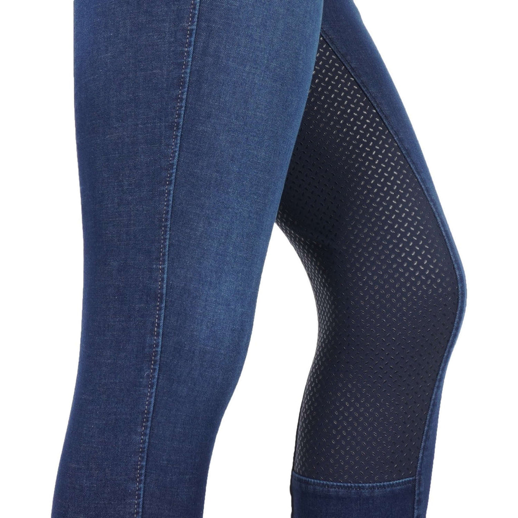 Pikeur Rijbroek Candela Full Grip Denim Blue Jeans