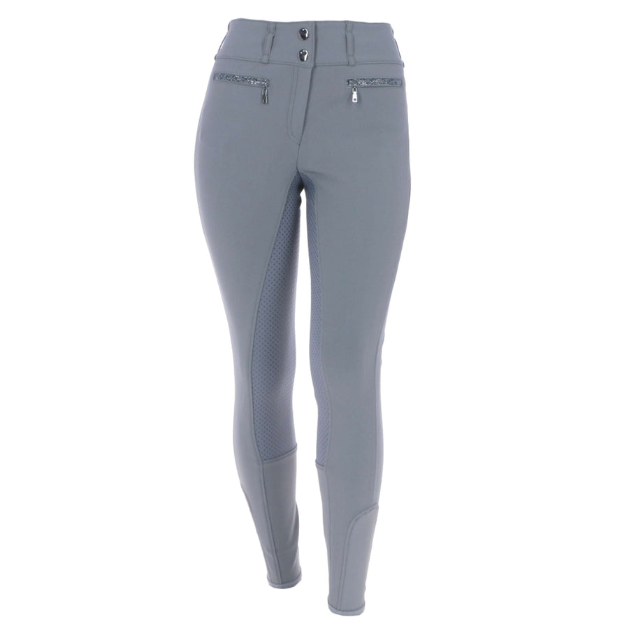 Pikeur Rijbroek Jonna Full Grip Light Grey