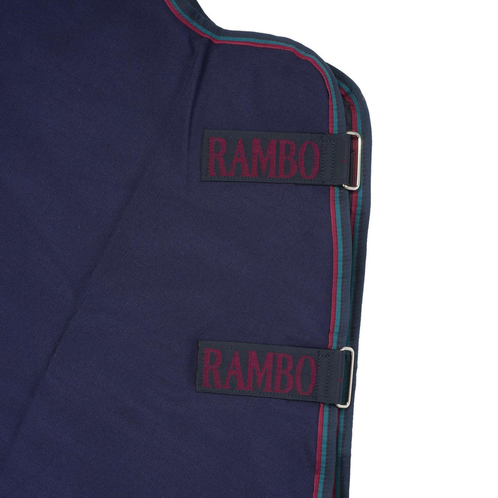 Rambo Optimo Halsstuk Stal 200g Navy/Burg Teal