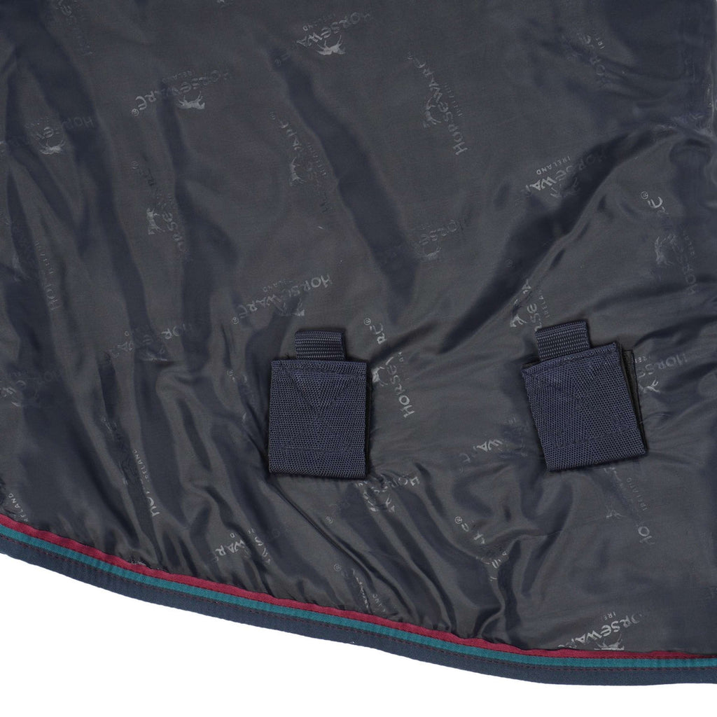 Rambo Optimo Halsstuk Stal 200g Navy/Burg Teal