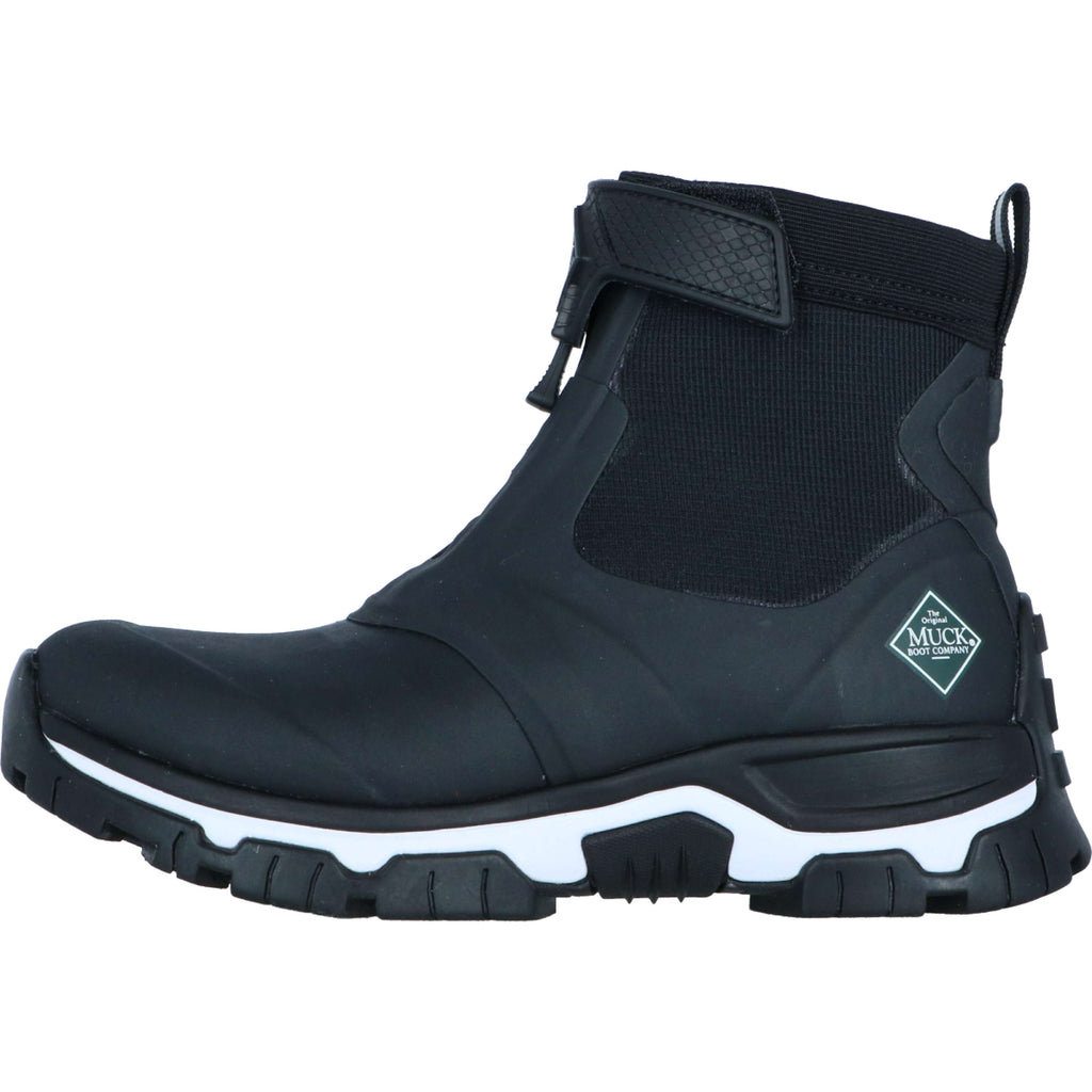 Muck Boot Schoen Apex Zip Dames Zwart/Wit