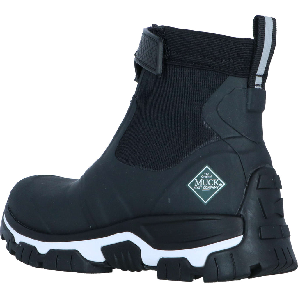Muck Boot Schoen Apex Zip Dames Zwart/Wit
