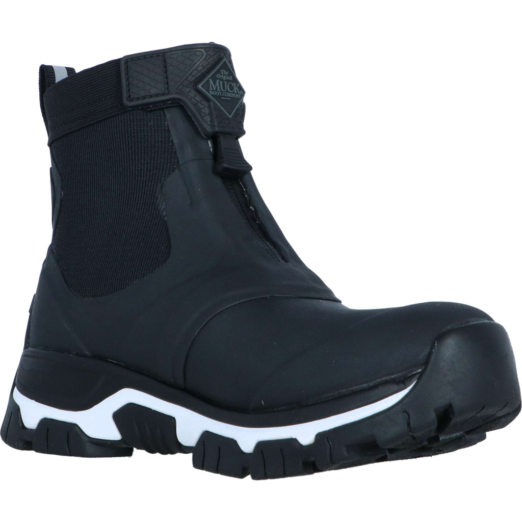 Muck Boot Schoen Apex Zip Dames Zwart/Wit