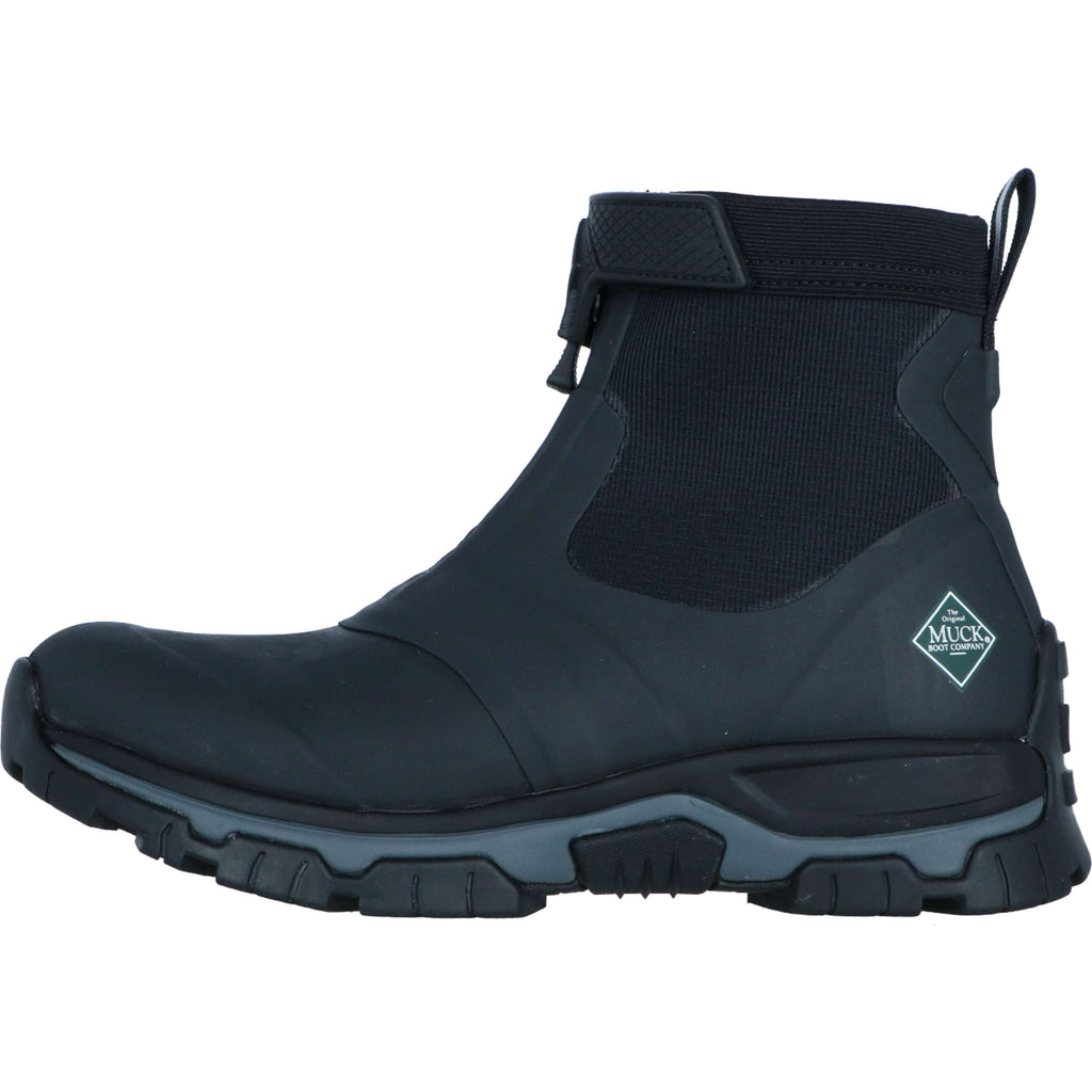 Muck Boot Apex Zip Ankle Heren Zwart/Grijs