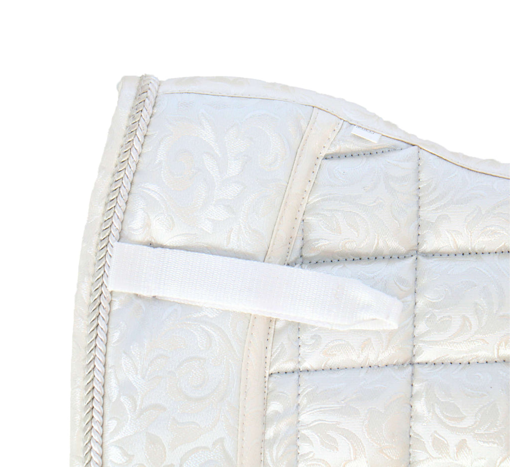 HB Showtime Zadeldekje Lake View Dressuur Pearl white