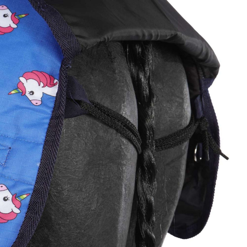 HB Harry & Hector Outdoordeken Unicorn 200g Royal Blue