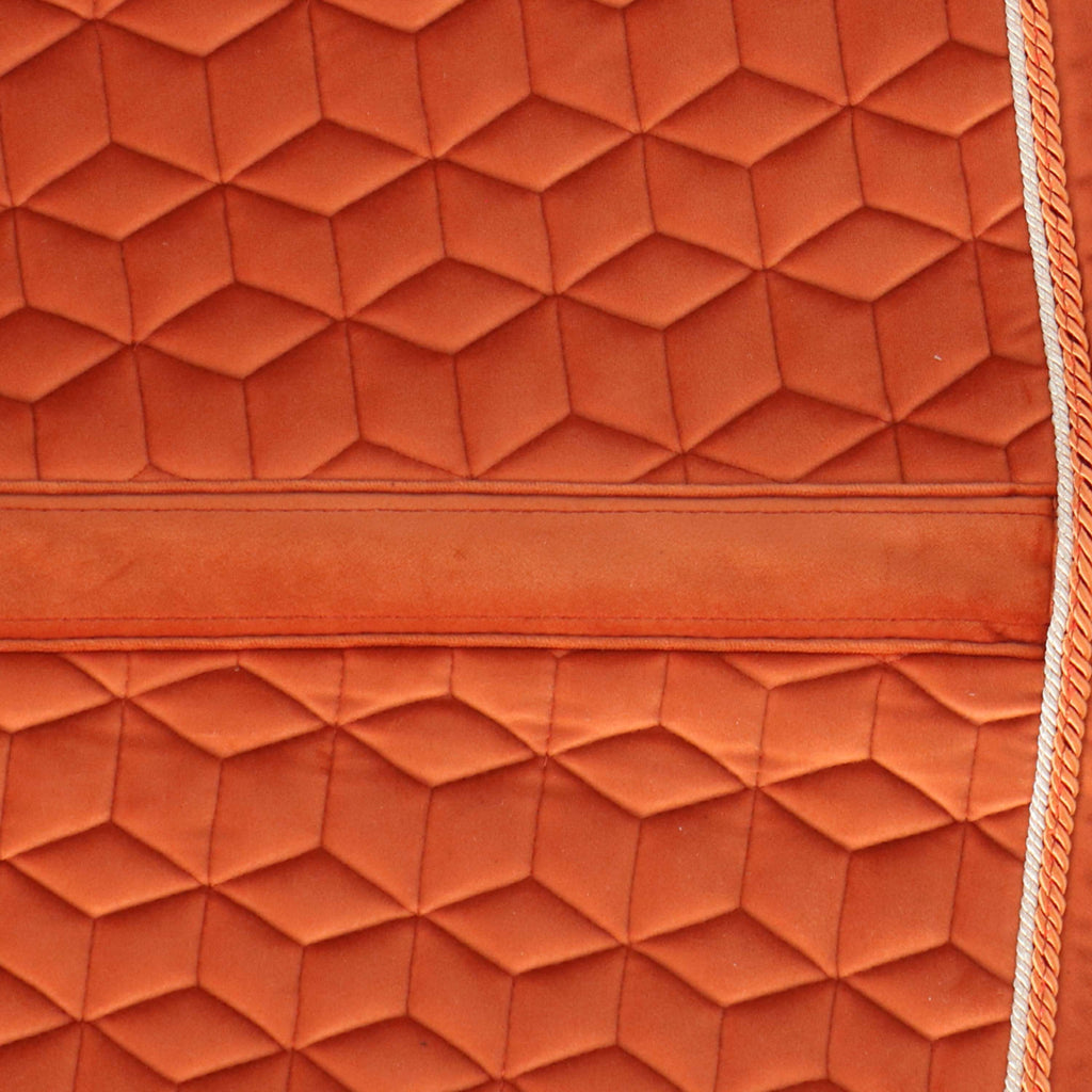 Kentucky Zadeldekje Velvet Dressuur Oranje