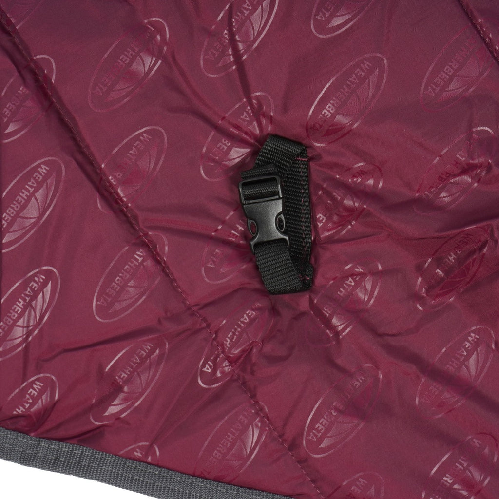 WeatherBeeta Halsstuk ComFiTec Plus Dynamic II Neck Rug Medium Maroon/Grijs/Wit