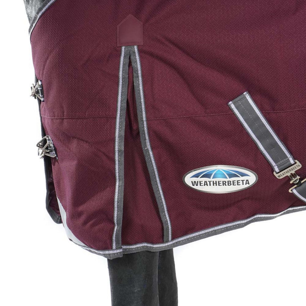 WeatherBeeta Winterdeken ComFiTec Plus Dynamic II Standard Neck Medium 220g Maroon/Grijs/Wit