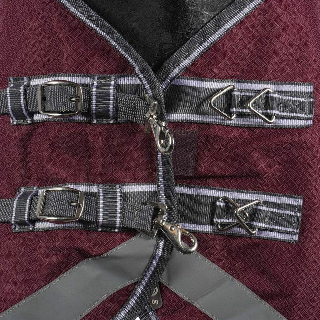 WeatherBeeta Regendeken ComFiTec Plus Dynamic II Combo Neck Lite 0g Maroon/Grijs/Wit