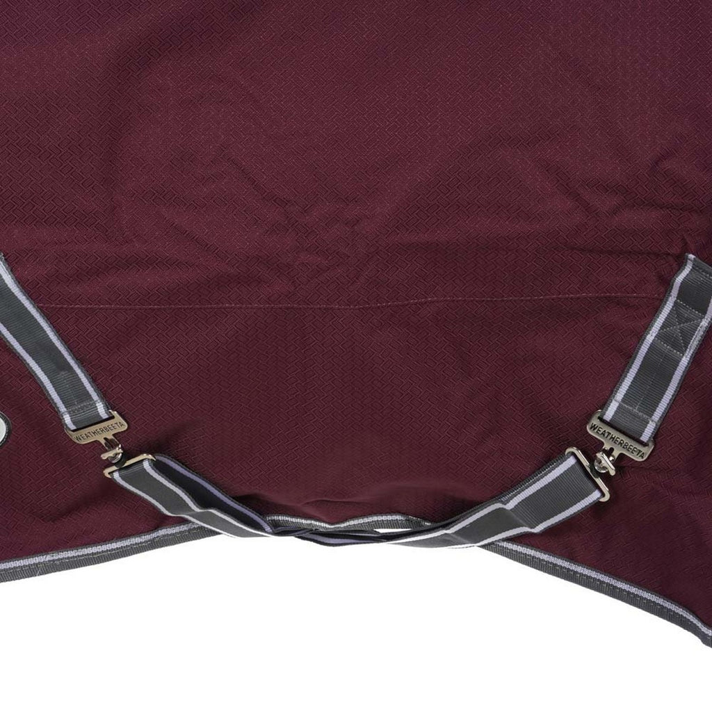 WeatherBeeta Regendeken ComFiTec Plus Dynamic II Combo Neck Lite 0g Maroon/Grijs/Wit