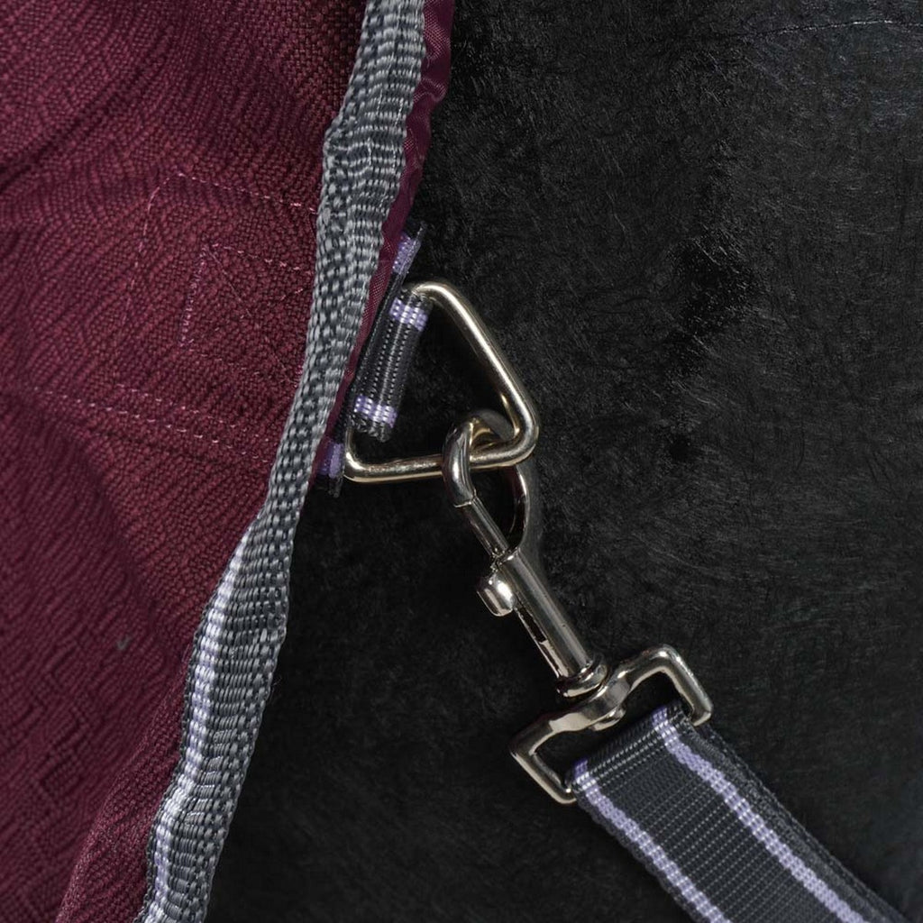 Weatherbeeta Regendeken Comfitec Plus Dynamic II Detach-A-Neck Lite 0g Maroon/Grijs/Wit
