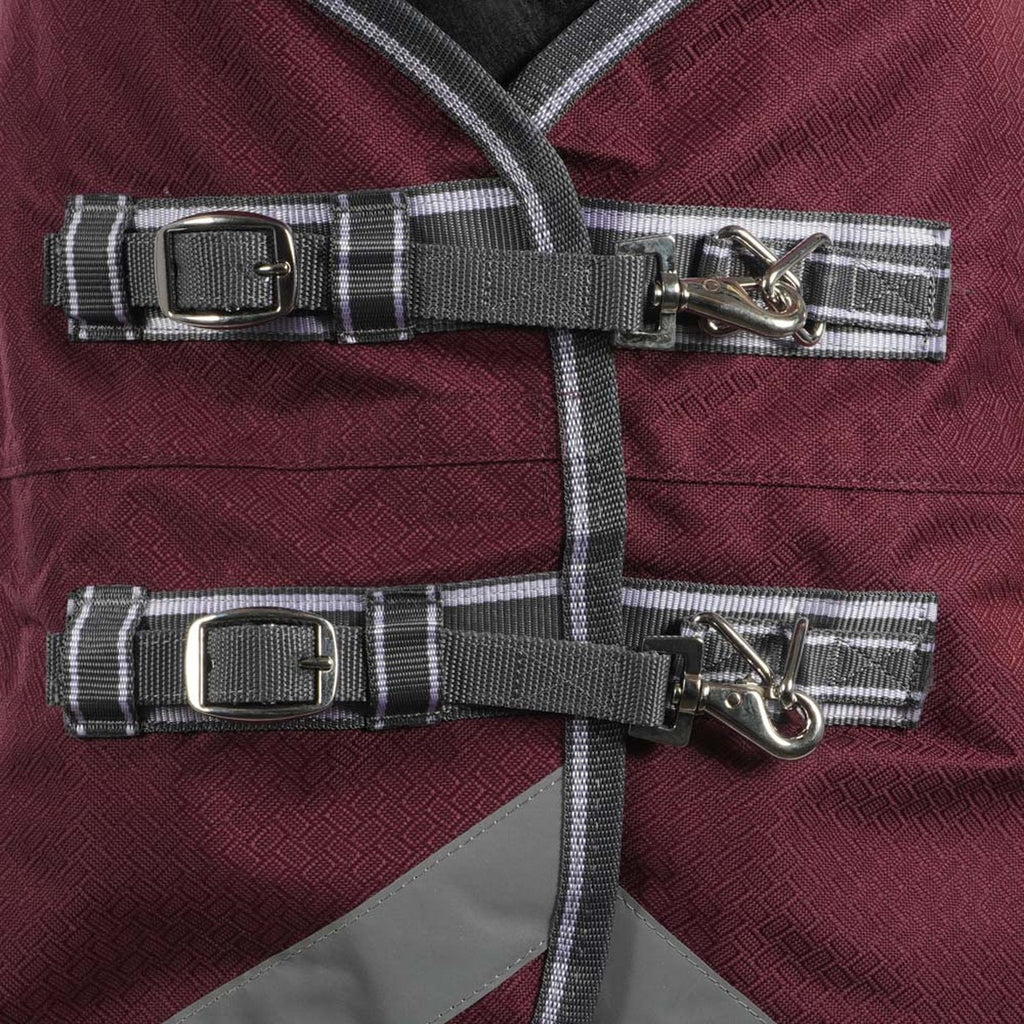 WeatherBeeta Regendeken ComFiTec Plus Dynamic II Standard Neck Lite 0g Maroon/Grijs/Wit