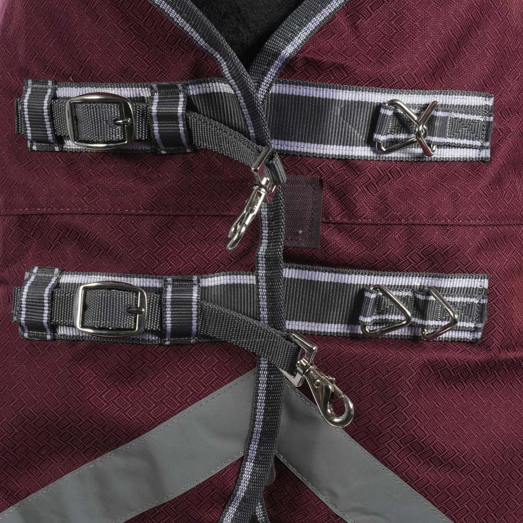 WeatherBeeta Regendeken ComFiTec Plus Dynamic II Standard Neck Lite 0g Maroon/Grijs/Wit