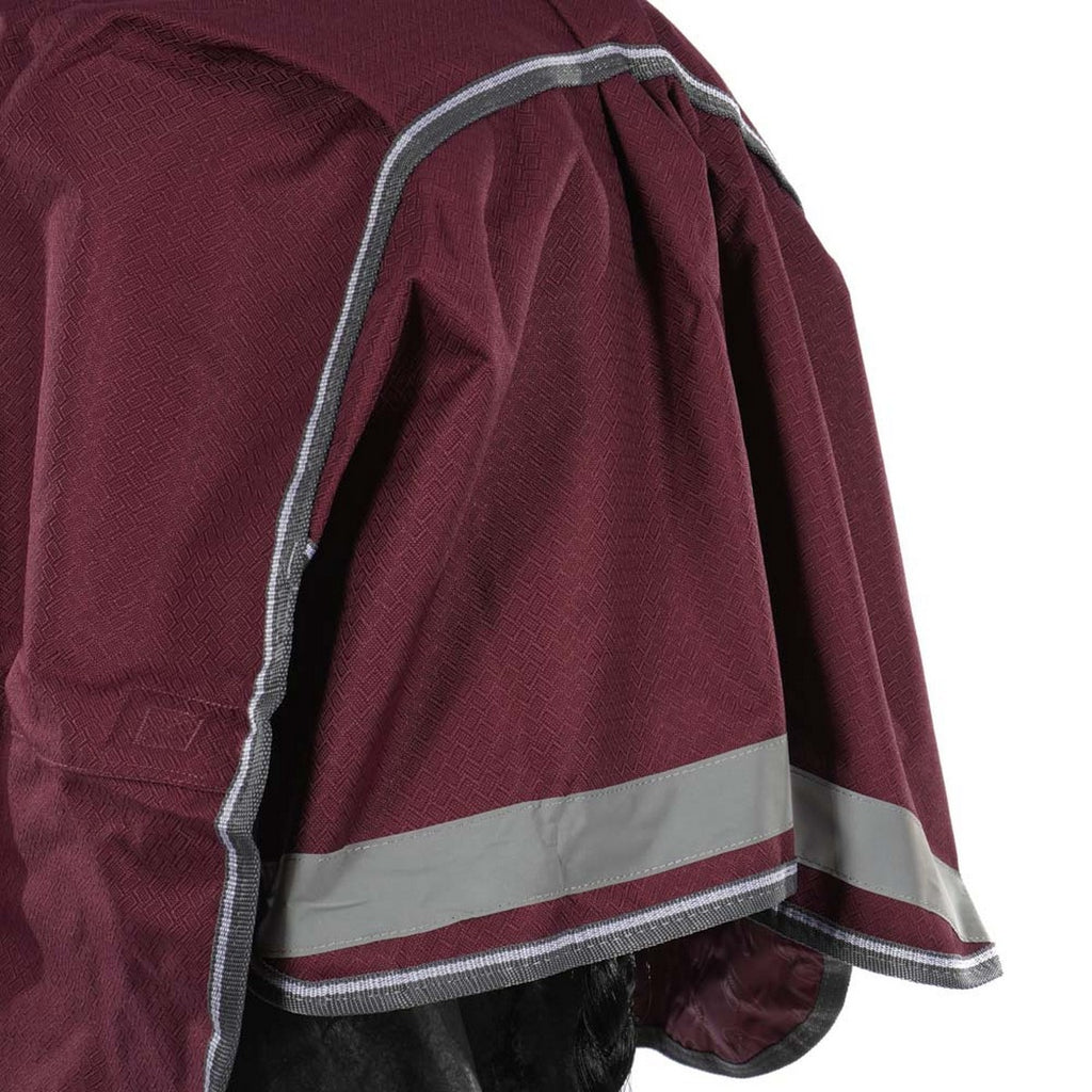 WeatherBeeta Regendeken ComFiTec Plus Dynamic II Standard Neck Lite 0g Maroon/Grijs/Wit