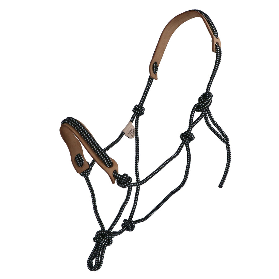 F.R.A. Touwhalster Pablo Profi 6 Ruchi Collection Nylon/Leder Zwart/Wit