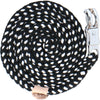F.R.A. Halstertouw Svendy Ruchi Collection Zwart/Wit