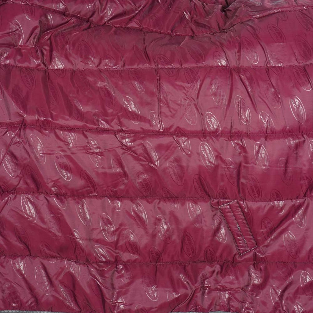 WeatherBeeta Staldeken ComFiTec Channel Quilt Combo Neck Heavy 210D 400g Maroon/Grijs/Wit