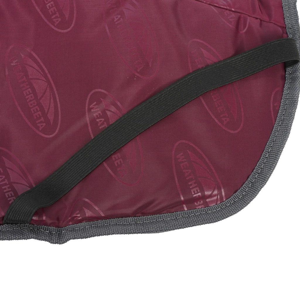 WeatherBeeta Hondenjas ComFiTec Premier Free Parka Deluxe Medium 1200D 220g Maroon/Grijs/Wit