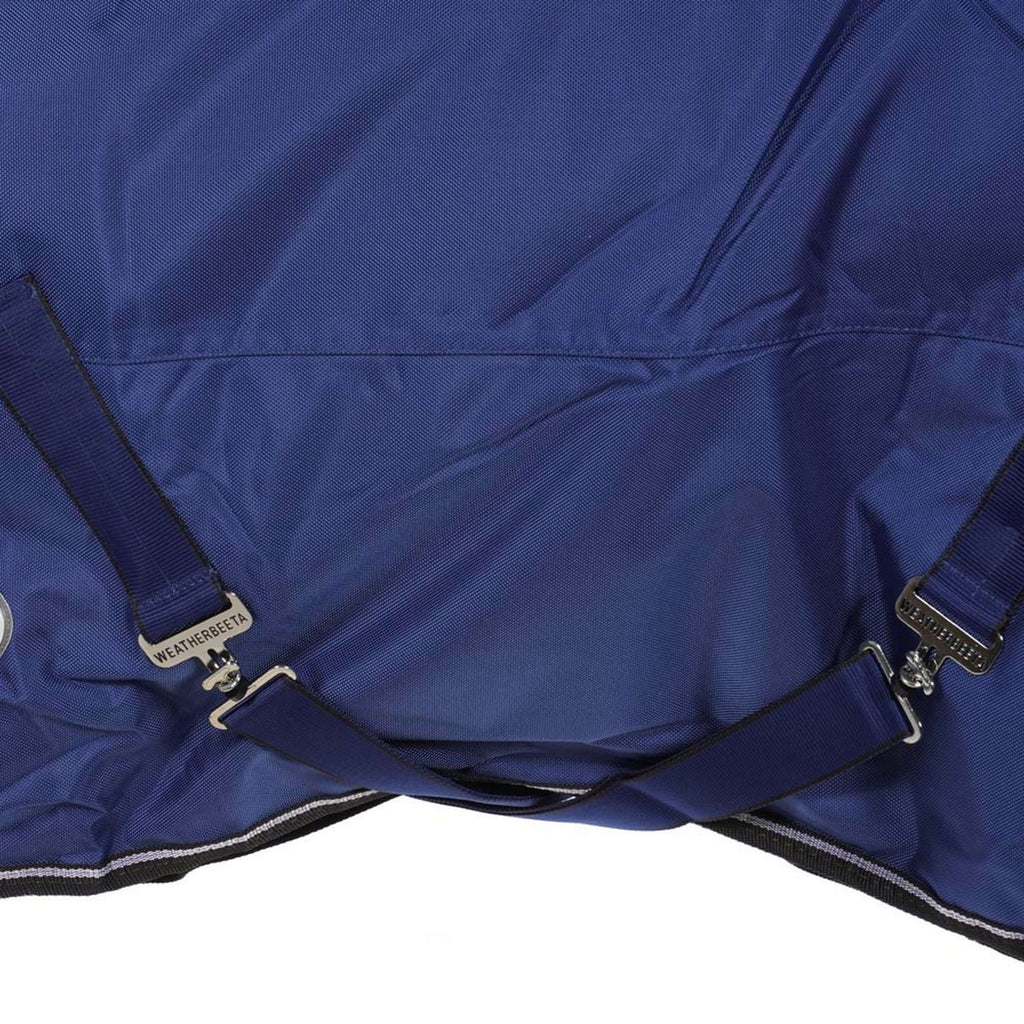 Weatherbeeta Comfitec Ultra Tough II Detach-A-Neck Medium/Lite 100g Blauw/Charcoal/Wit