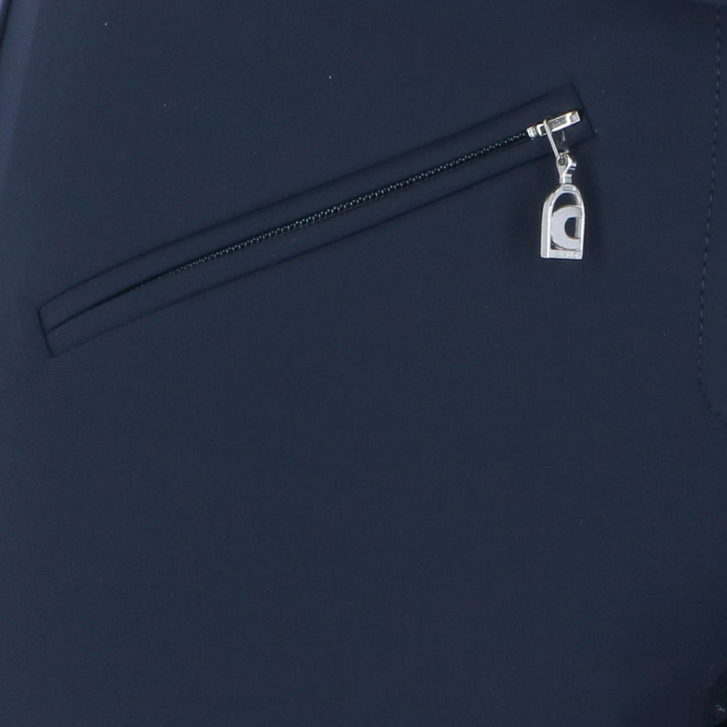 Cavallo Rijbroek Softshell CavalCaja Grip Diepblauw/Donkerblauw