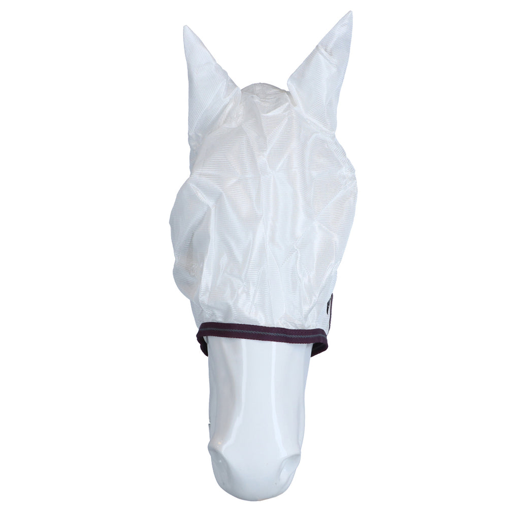 WeatherBeeta Vliegenmasker ComFiTec Essential Mesh Wit/Maroon/Grijs