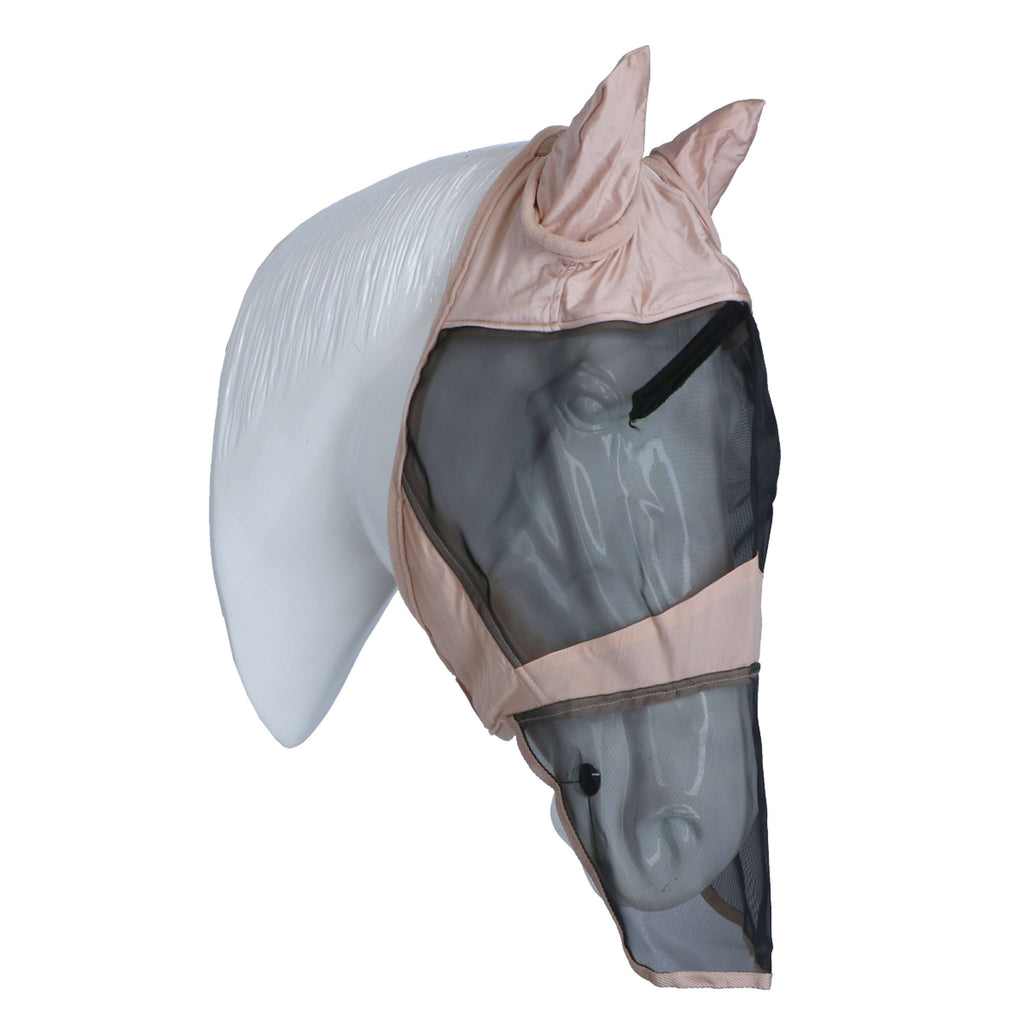 Waldhausen Vliegenmasker Premium met Oren en Neus Lichtroze